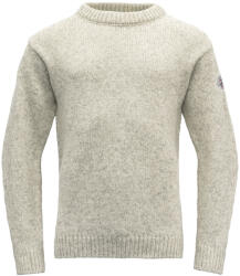 Devold Nansen Wool Sweater férfi funkcionális pulóver XL / világosszürke