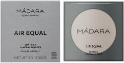 MÁDARA Air Equal selymes ásványi púder #0 Translucent, 9 g