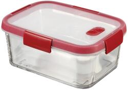Keter "SMART COOK" SÜTŐBE HELYEZHETŐ TÉGLA ÉTELTARTÓ 1, 1L - Átlátszó/piros