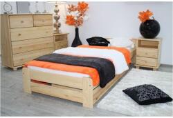 Komforttéka Max Euro fenyő ágykeret 90x200 + ajándék ágyráccsal