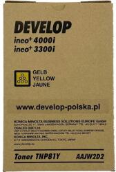 Develop TNP-81 AAJW2D2 sárga (yellow) eredeti toner (AAJW2D2)