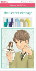 Zebra Írószer készlet, Zebra Manga Set, The secret message, 5 darabos (56534) - web24