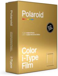 Polaroid Színes i-Type Film Golden Moments arany kerettel új i-Type kamerához 16db instant fotó (006034)