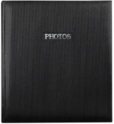 Dörr Fotóalbum Elegance Jumbo 600 beragasztós 29x32 cm 50 lap / 100 oldal fekete (880420A)