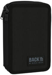 DERFORM Penar echipat cu 2 fermoare Derform BackUP 7 DW 56, Negru (PB7DW56) Penar