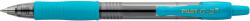 Pilot Set 12 rollere cu gel Pilot Begreen G-2+ 0.7 mm cu click bleu (4902505166549)