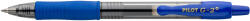 Pilot Set 12 rollere cu gel Pilot Begreen G-2+ 0.7 mm cu click albastru (4902505166549)