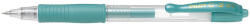 Pilot Set 12 rollere cu gel Pilot G-2 culori metalice 0.7 mm cu click verde (4902505461767)
