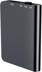 Spionescu Mini felvevő rejtett mikrofonnal, MP3 lejátszó, 16GB - Q61