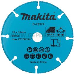 Makita vágótárcsa 76mm DMC300-hoz (D-78374)