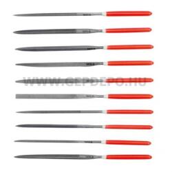 TOYA Tűreszelő készlet 4x160x75mm 10 részes (YT-6164)