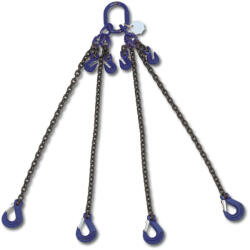  8098/g10 D10-3-emelőheveder, 4 Karos