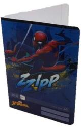 Lizzy Card A/5 sima Füzet 20-32 - Pókember - kék