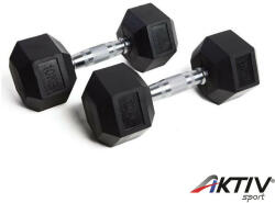 Amaya Hatszögletű kézisúlyzó Amaya 2x27, 5 kg (60996400) - pepita