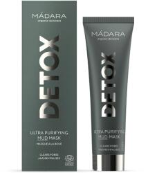 MÁDARA Detox tisztító arcpakolás iszappal, 60 ml
