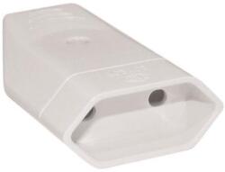 EUROLAMP Fisa EUROLAMP SA - 10393, 2.5A 240V, feminină, albă (800-10024)
