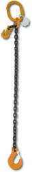  8096 D6-1 rögzítő emelőheveder közelítő horgokkal 1 karos lánc, táskában