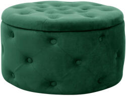 AKORD Palack zöld puff (PUALIA/BOTTLE-GREEN)