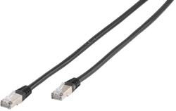 Vivanco Cablu Vivanco - 45317 CAT6, RJ45/RJ45, 5m, negru (45317)