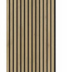  Denpanels ACU-Line akusztikus panelek melamin filc 260 cm sötét tölgy