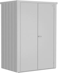 Biohort teraszszekrény Romeo 181 cm x 132 cm x 87 cm ezüstmetál