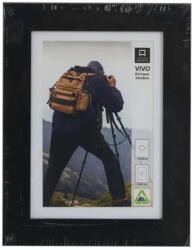  Fotókeret műanyag Vivo fekete S 13 cm x 18 cm