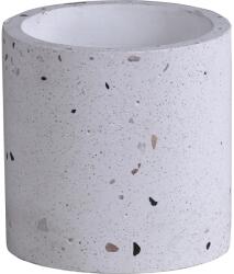  Kaspó cement 15 cm fehér