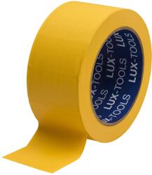 LUX-TOOLS vakolószalag bordázott sárga 33 m x 50 mm