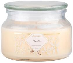 Emocio Glass illatgyertya üvegfedéllel 100 mm x 79 mm Vanília