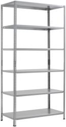 OBI Nagy teherbírású polcállvány fém ezüst horganyzott 200 cm x 100 cm x 50 cm (300340)