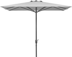 Schneider Schirme Schneider Korsika középoszlopos napernyő 270 cm x 270 cm ezüstszürke