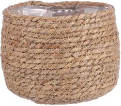 Mica Decorations Jorck kosár kerek barna Magasság 15 cm x Átmérő 18 cm