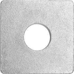  Horganyzott nagy felületű négyszögletes alátét 13, 5x40mm - értékesítés súlyra