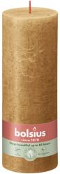 Bolsius Rustic Shine hengergyertya 68 mm x 190 mm Spice Brown