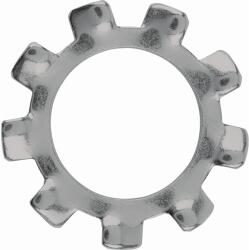  Rozsdamentes acél legyező alakú alátét átmérő 6, 3 mm 20 db