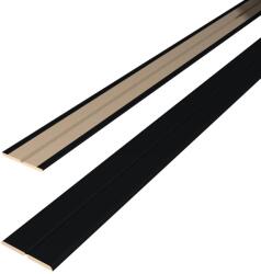 Egger Decowall FL537 behajtható léc falpanelhez fekete 2, 4 m