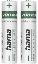 Hama ceruzaelem NiMH-AKKU/2xAAA 700mAh/MICRO (00223525) (00223525)