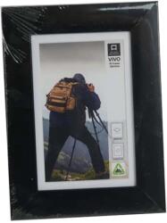  Fotókeret műanyag Vivo fekete XS 10 cm x 15 cm