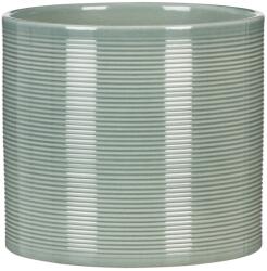 Scheurich kaspó 828 12 cm átmérő x 11 cm zsályazöld