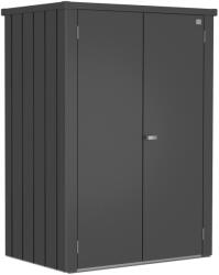 Biohort teraszszekrény Romeo 181 cm x 132 cm x 87 cm sötétszürke-metál