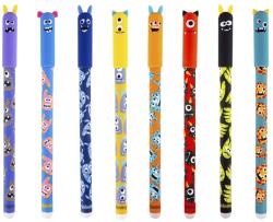 Colorino Golyóstoll COLORINO radírozható Szörnyek kupakos 0, 5 mm kék írásszín R01584PTR (R01584PTR)