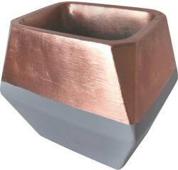  Szögletes cement virágcserép 4