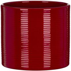 Scheurich kaspó kerámia Ø 10 cm x 9, 1 cm intenzív piros 0, 91 l térfogat