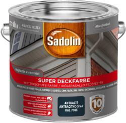 Sadolin super deckfarbe antracit fafesték 2, 5 l