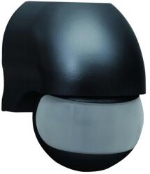  Mozgásérzékelő 180° fekete IP44