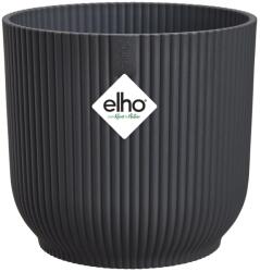 elho Vibes Fold virágcserép kerek 22 cm átmérő fekete