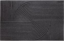  Texturált lábtörlő antracitszürke 60 cm x 90 cm