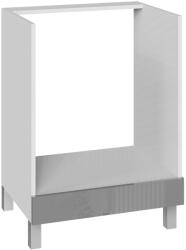  Konyhaszekrény 60 cm széles Nikki D60V szürke