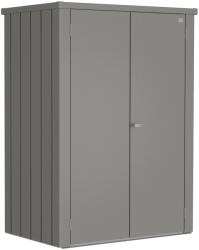 Biohort teraszszekrény Romeo 181 cm x 132 cm x 87 cm kvarcszürke-metál