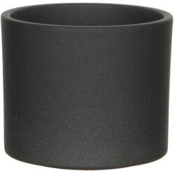 Mica Decorations Era kaspó 15 cm átmérő x 13 cm sötétszürke matt